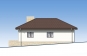 Одноэтажный жилой дом с террасами и гаражом Rg5739z (Зеркальная версия) Фасад3