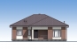 Проект одноэтажного дома с террасой Rg5740 Фасад1