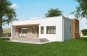 Проект одноэтажного дома с террасами и плоской крышей Rg5741z (Зеркальная версия) Вид4