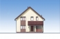 Одноэтажный дом с мансардой и террасой Rg5742 Фасад1