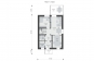 Одноэтажный дом с террасой и мансардой Rg5749z (Зеркальная версия) План2