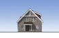 Одноэтажный дом с террасой и мансардой Rg5749 Фасад1