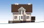 Одноэтажный дом с подвалом и мансардой Rg5762z (Зеркальная версия) Фасад3