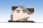 Одноэтажный дом с подвалом и мансардой Rg5762z (Зеркальная версия) Фасад4
