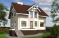 Одноэтажный дом с подвалом и мансардой Rg5762z (Зеркальная версия) Вид3