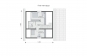 Одноэтажный жилой дом с мансардой Rg5764z (Зеркальная версия) План4