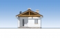 Одноэтажный жилой дом с террасой Rg5770 Фасад1