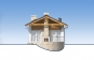 Одноэтажный жилой дом с террасой Rg5770 Фасад4