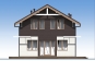 Одноэтажный жилой дом с мансардой Rg5774 Фасад1