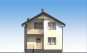 Одноэтажный жилой дом с мансардой Rg5792z (Зеркальная версия) Фасад1