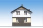 Одноэтажный жилой дом с мансардой Rg5792z (Зеркальная версия) Фасад3