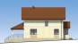 Одноэтажный жилой дом с мансардой Rg5802 Фасад4