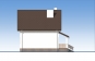 Одноэтажный жилой дом с мансардой Rg5808z (Зеркальная версия) Фасад3