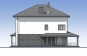 Двухэтажный дом с мансардой и террасой Rg5816z (Зеркальная версия) Фасад2