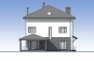 Двухэтажный дом с мансардой и террасой Rg5816 Фасад3