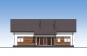 Проект одноэтажного дома с террасой Rg5820z (Зеркальная версия) Фасад1