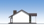 Проект одноэтажного дома с террасой Rg5820z (Зеркальная версия) Фасад2
