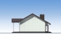 Проект одноэтажного дома с террасой Rg5820z (Зеркальная версия) Фасад4