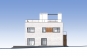 Двухэтажный дом с террасами и эксплуатируемой кровлей Rg5832 Фасад4