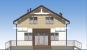 Одноэтажный жилой дом с мансардой Rg5850 Фасад1