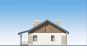 Одноэтажный дом с террасой Rg5857z (Зеркальная версия) Фасад2