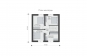 Одноэтажный жилой дом с мансардой и террасой Rg5870z (Зеркальная версия) План4