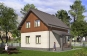 Одноэтажный жилой дом с мансардой и террасой Rg5870z (Зеркальная версия) Вид4