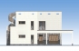 Двухэтажный дом с гаражом, террасой и эксплуатируемой кровлей Rg5880z (Зеркальная версия) Фасад1