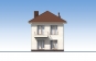 Двухэтажный дом с террасой и балконом Rg5882 Фасад3