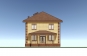 Двухэтажный дом с подвалом Rg5883z (Зеркальная версия) Фасад3