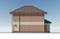 Двухэтажный дом с гаражом и лоджией Rg5941 Фасад4