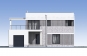 Двухэтажный дом с террасами Rg5951 Фасад1