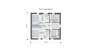 Одноэтажный дом с мансардой и террасой Rg5968z (Зеркальная версия) План4