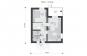 Одноэтажный дом с мансардой, террасой, балконом и камином Rg6005z (Зеркальная версия) План2