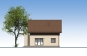Одноэтажный дом с мансардой, гаражом, камином и террасой Rg6006 Фасад4