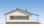 Одноэтажный дом с двумя спальнями, террасой и камином Rg6020 Фасад4
