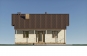 Одноэтажный дом с отделкой сайдингом, террасой, 2 cпальнями и парилкой Rg6034 Фасад1