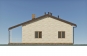 Одноэтажный дом с отделкой сайдингом, террасой, 2 cпальнями и парилкой Rg6034 Фасад4