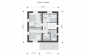 Двухэтажный индивидуальный жилой дом с камином в гостиной и крыльцом Rg6043z (Зеркальная версия) План3