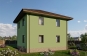 Двухэтажный индивидуальный жилой дом с камином в гостиной и крыльцом Rg6043 Вид3