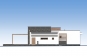 Одноэтажный дом с гаражом и террасой Rg6046 Фасад2