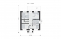 Двухэтажный дом с мансардой, террасой, четырьмя спальнями и отделкой облицовочным кирпичом Rg6054z (Зеркальная версия) План2