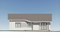 Одноэтажный дом с террасой, 3 спальнями и отделкой облицовочным кирпичом Rg6061 Фасад3