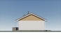 Одноэтажный дом с террасой, 3 спальнями и отделкой штукатуркой Rg6068 Фасад2