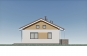 Одноэтажный дом с террасой, 3 спальнями и отделкой штукатуркой Rg6068z (Зеркальная версия) Фасад4