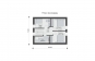 Одноэтажный дом с мансардой и четырьмя спальнями Rg6076z (Зеркальная версия) План4