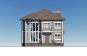 Двухэтажный дом с подвалом, четырьмя спальнями и витражным окном Rg6083 Фасад1
