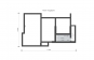 Одноэтажный дом с подвалом, двумя спальнями и кабинетом Rg6084z (Зеркальная версия) План1