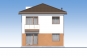 Двухэтажный дом с террасой и балконом Rg6088 Фасад3