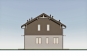 Одноэтажный дом с мансардой, двумя спальнями и террасой Rg6089z (Зеркальная версия) Фасад3